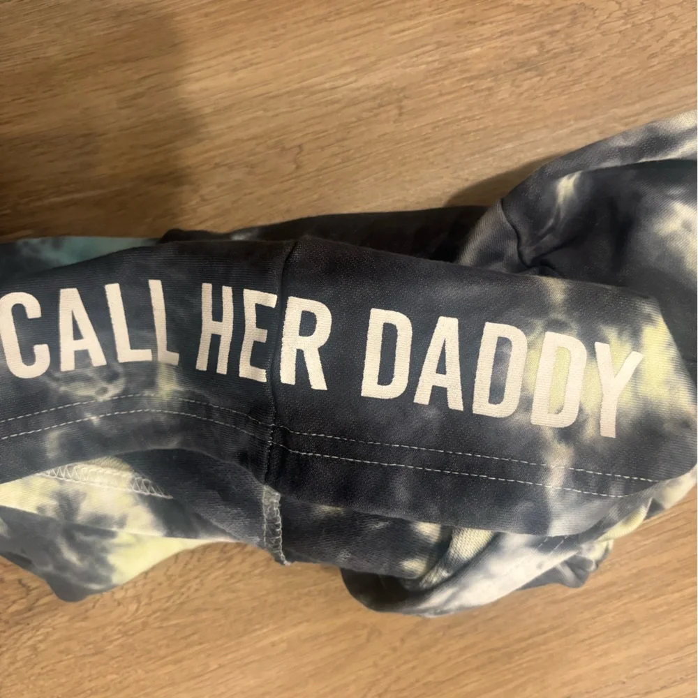 I Am Unwell” Tie-Dye Hoodie – Call Her Daddy Graphic Sweatshirt XL - Picture 4 of 4